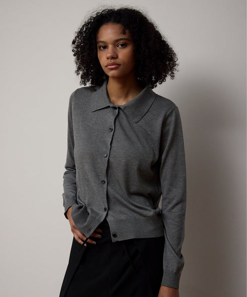 【10.9 InstaLIVE Pickup】ミニマルニットカーディガン