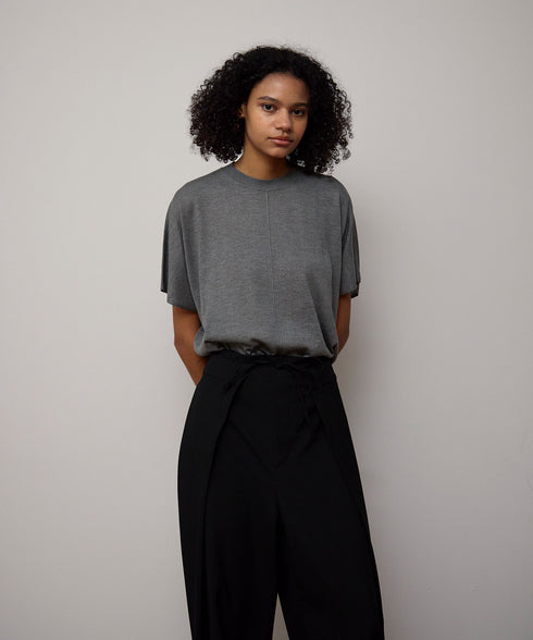 【10.9 InstaLIVE Pickup】センターシームニットTシャツ