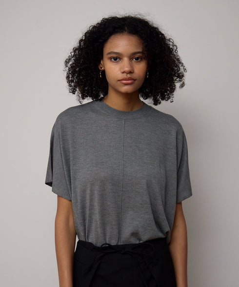 【10.9 InstaLIVE Pickup】センターシームニットTシャツ