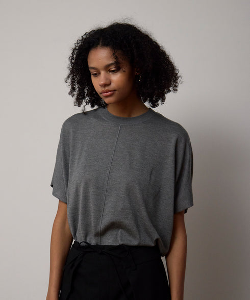 【10.9 InstaLIVE Pickup】センターシームニットTシャツ