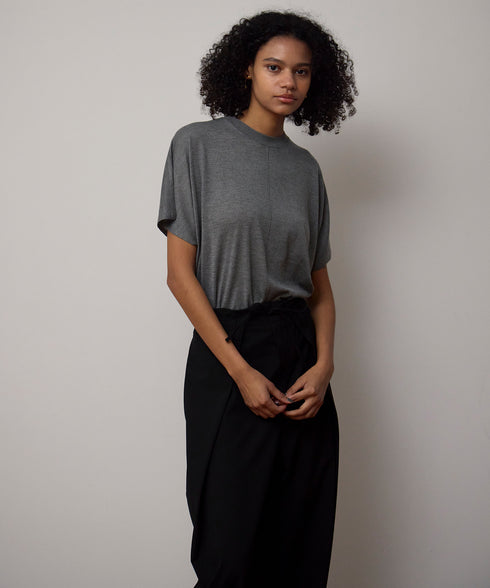 【10.9 InstaLIVE Pickup】センターシームニットTシャツ