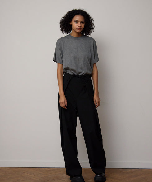 【10.9 InstaLIVE Pickup】センターシームニットTシャツ