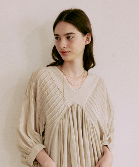 ドレープチェーン2連ネックレス