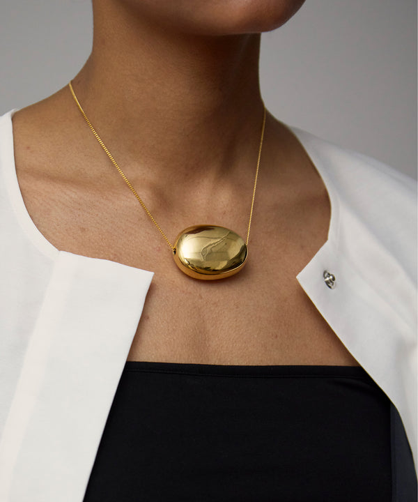 【2025.11 NEW IN】ビックオーバルショートネックレス