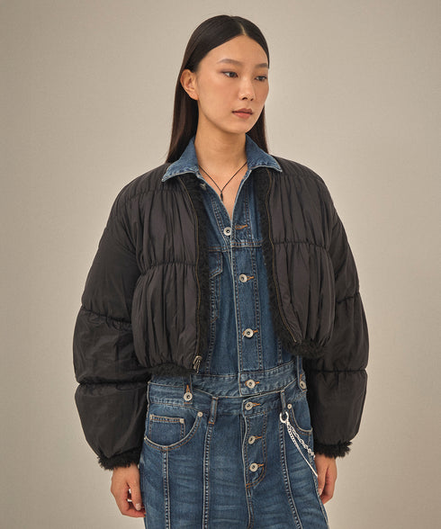 【11.7 InstaLIVE Pickup】チベットラムリバーシブルブルゾン