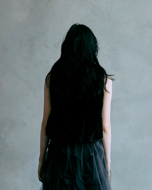 【2025.11 NEW IN】ウールボア・コンパクトジレ