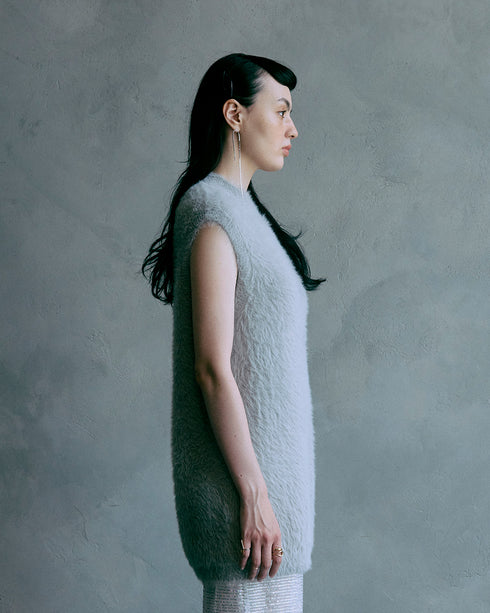 【10.9 InstaLIVE Pickup】フェザーヤーンボリュームジレ