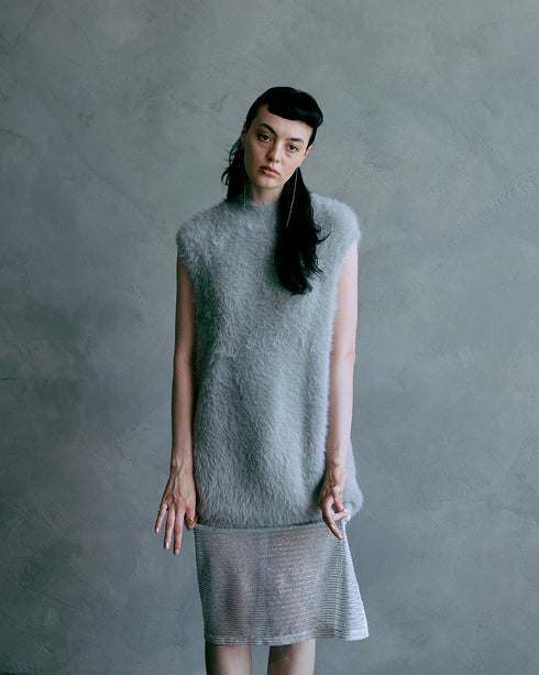 【10.9 InstaLIVE Pickup】フェザーヤーンボリュームジレ