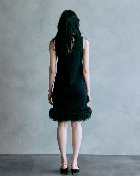 ファートリムニットワンピース