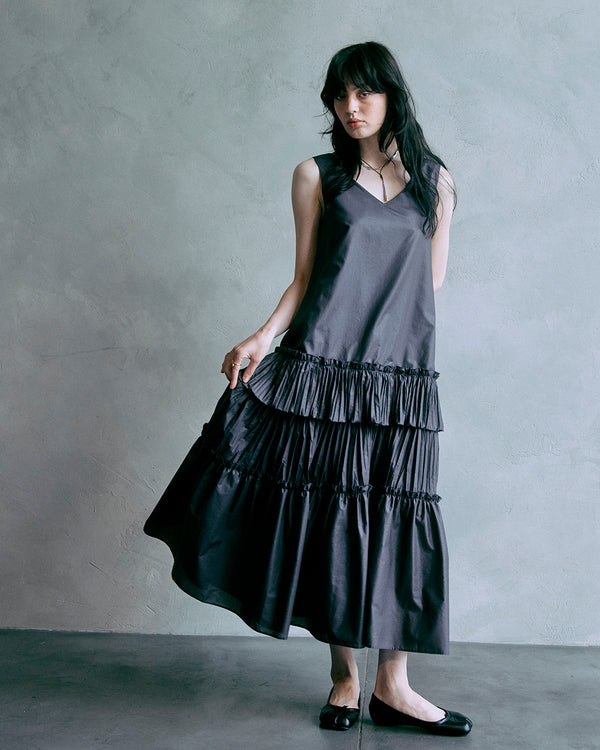 【10.9 InstaLIVE Pickup】2wayソフトプリーツティアードドレス