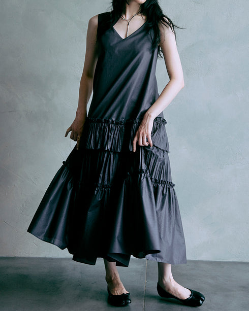 【10.9 InstaLIVE Pickup】2wayソフトプリーツティアードドレス