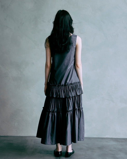 【10.9 InstaLIVE Pickup】2wayソフトプリーツティアードドレス