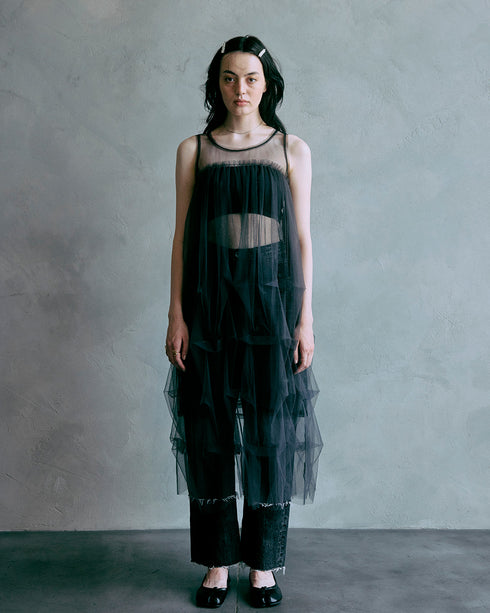 【2025.11 NEW IN】 ソフトチュールバブルドレス