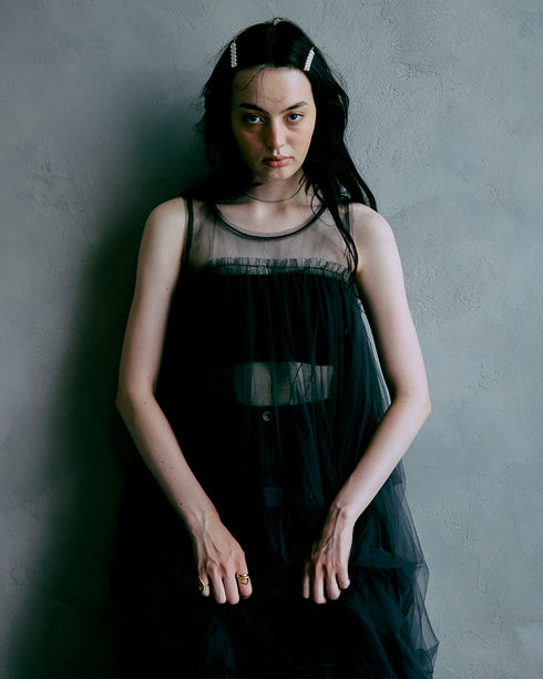 【2025.11 NEW IN】 ソフトチュールバブルドレス