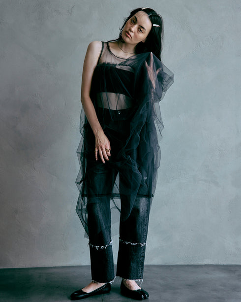 【2025.11 NEW IN】 ソフトチュールバブルドレス