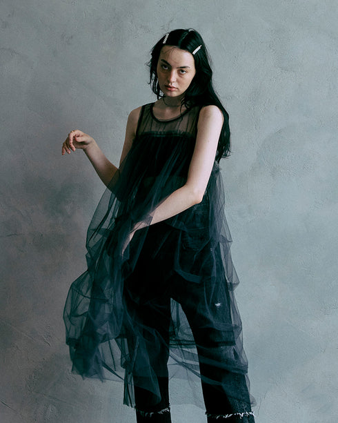 【2025.11 NEW IN】 ソフトチュールバブルドレス