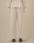 タックストレートパンツ