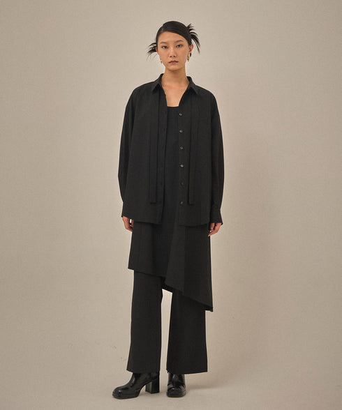 【12.8 InstaLIVE Pickup】ピンストライプ フレアパンツ