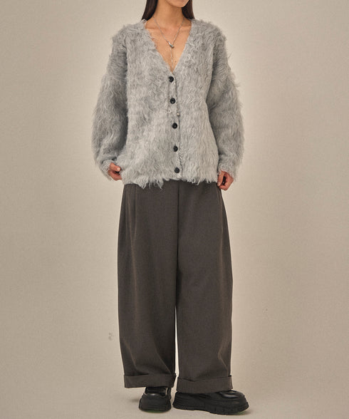 【2025.11 NEW IN】ロールドワイドトラウザーズ