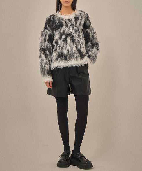 【11.7 InstaLIVE Pickup】フェイクレザータックショートパンツ