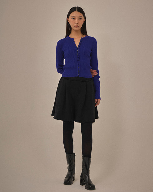 【2025.12 NEW IN】裏起毛裏毛フレアショーパン