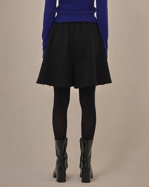 【2025.12 NEW IN】裏起毛裏毛フレアショーパン