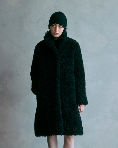 【2025.11 NEW IN】チベットラムフェイクファーコート