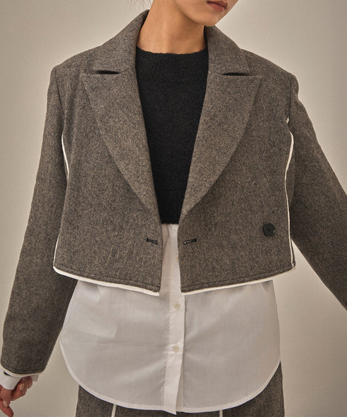 【2025.12 NEW IN】レイヤードヘム ニットトップ