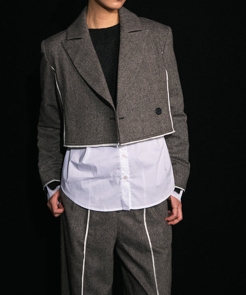 【2025.12 NEW IN】レイヤードヘム ニットトップ