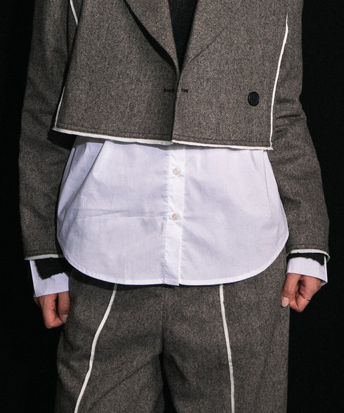 【2025.12 NEW IN】レイヤードヘム ニットトップ