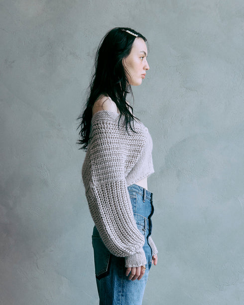 【2025.11 NEW IN】バルキーハンドニットカーデ