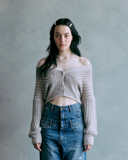 【2025.11 NEW IN】バルキーハンドニットカーデ