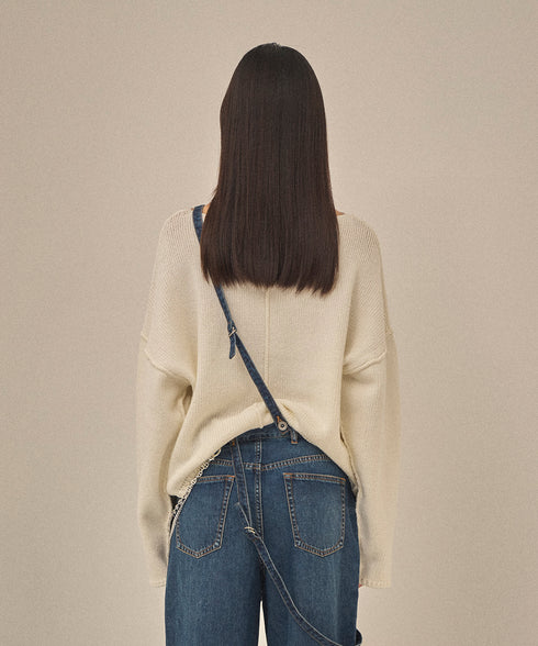 【2025.12 NEW IN】オフボディ・バイアスニット