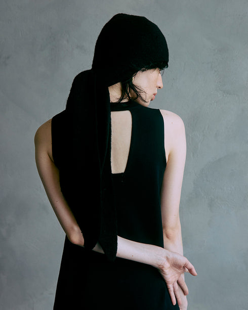 ソフトモヘアビーニー