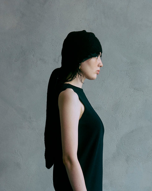 ソフトモヘアビーニー