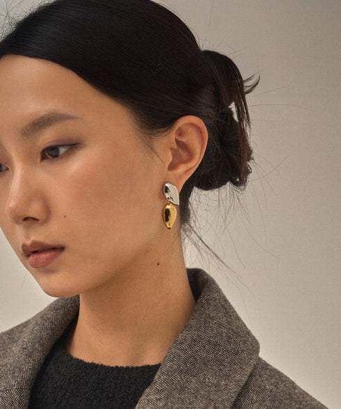 サージカルステンレスティアドロップピアス