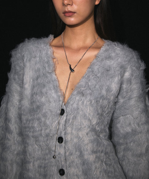 サージカルステンレスドロップラインスライドネックレス