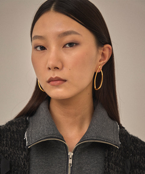 フックカーブピアス