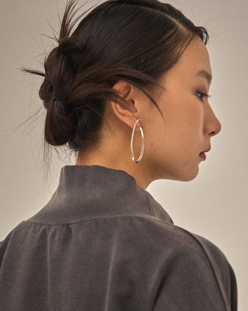 フックカーブピアス