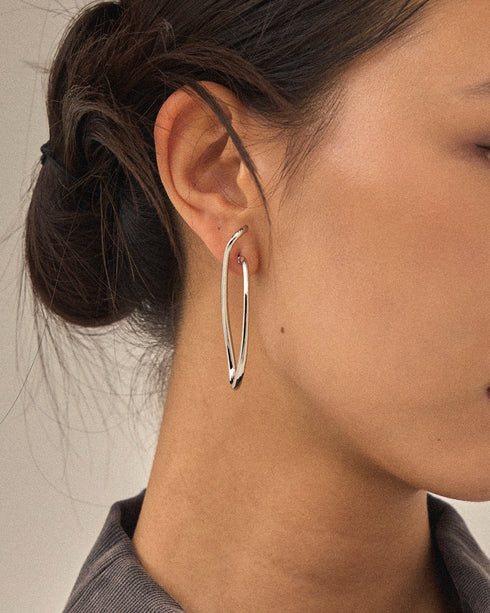 フックカーブピアス