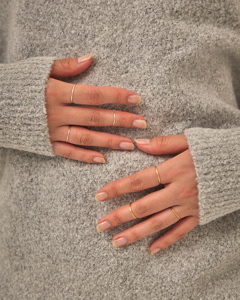 ミニマル3連アソートリング