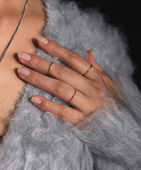 ミニマル3連アソートリング