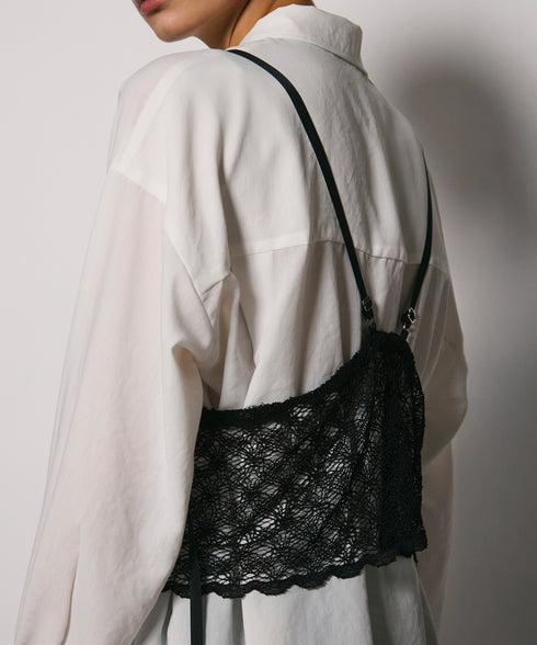 シアーレースキャミソール