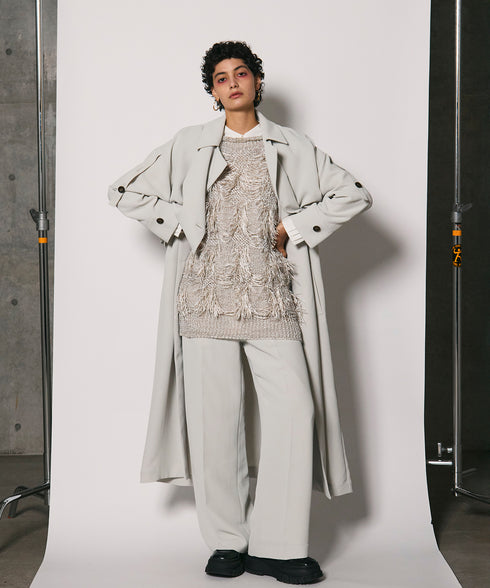 サマーヤーンフリンジベスト