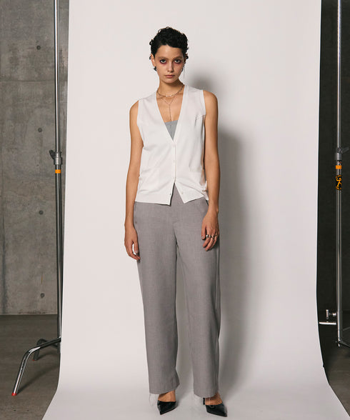 アメリカンスリーブニットジレ