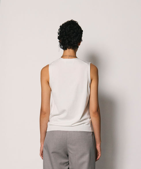 アメリカンスリーブニットジレ