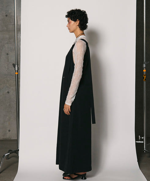 ロングストラップドレス