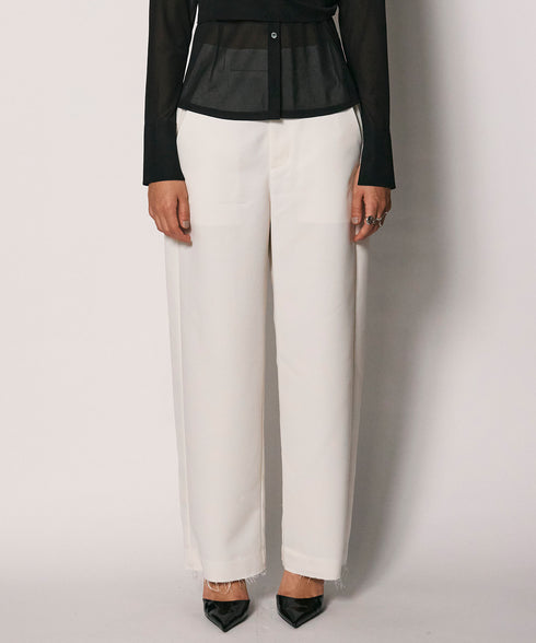 サイドタックカットオフパンツ