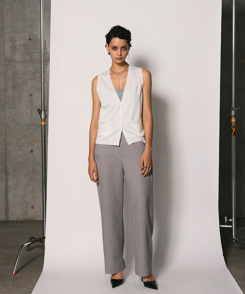 サイドタックカットオフパンツ