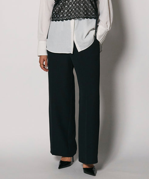 ミニマルローウエストパンツ